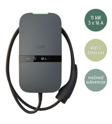 Dinamična polnilnica Peblar Home (11 kW | kabel 7,5 m)